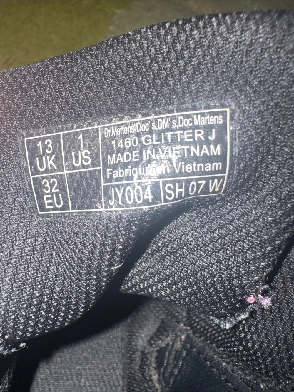 Dr. Martens zip please